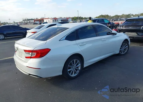 2021 Honda Accord Lx z USA, uszkodzony, nr VIN 1HGCV1F16MA004933